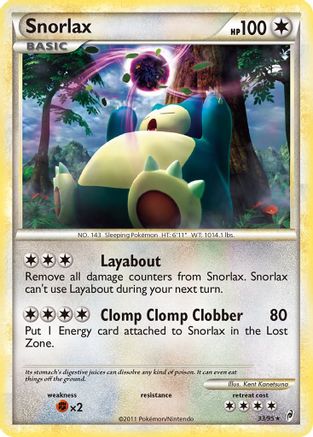 Snorlax Call of Legends