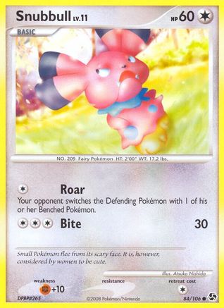 Great Encounters Snubbull #84