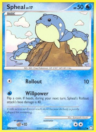 Mysterious Treasures Spheal #102