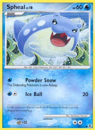 Rising Rivals Spheal #82