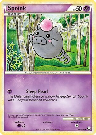 Triumphant Spoink #77