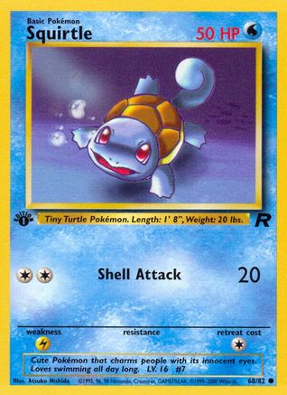 Team Rocket Squirtle #68