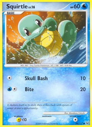 Platinum Squirtle #96
