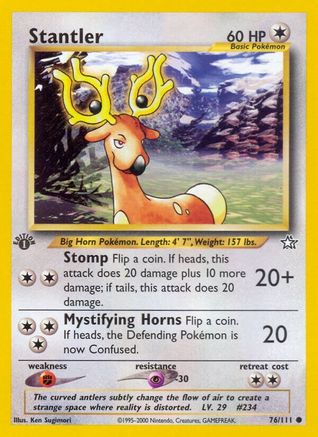 Neo Genesis Stantler #076