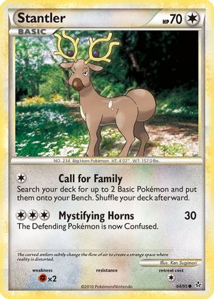 Unleashed Stantler #64