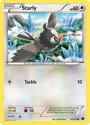 Plasma Freeze Starly #95