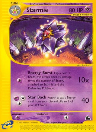 Skyridge Starmie (30) #030