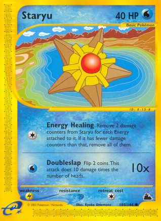 Skyridge Staryu (103) #103