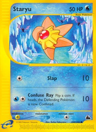 Skyridge Staryu (104) #104
