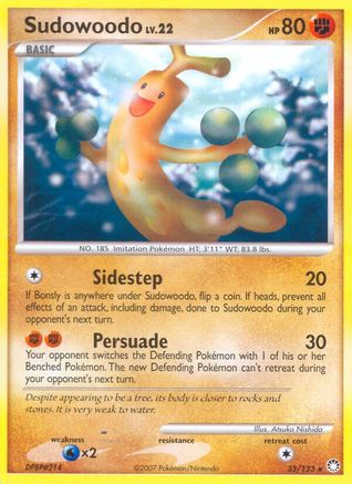 Mysterious Treasures Sudowoodo #35