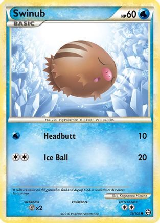 Triumphant Swinub #79