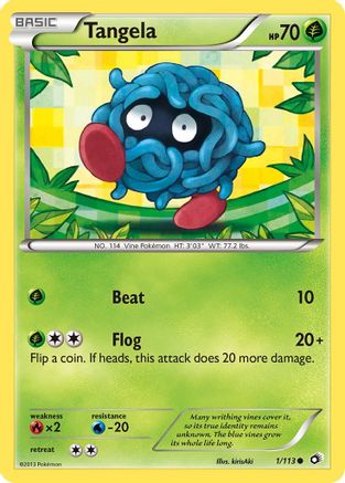 Legendary Treasures Tangela #1