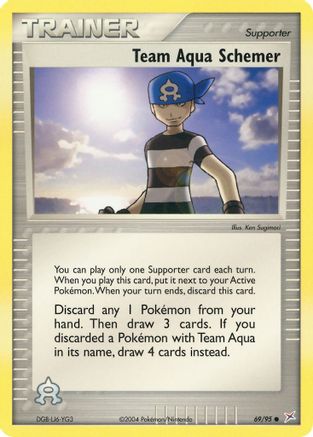 Team Magma vs Team Aqua Team Aqua Schemer #69