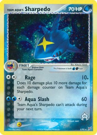 Team Magma vs Team Aqua Team Aqua's Sharpedo #5