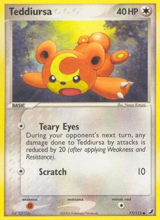 Unseen Forces Teddiursa #77