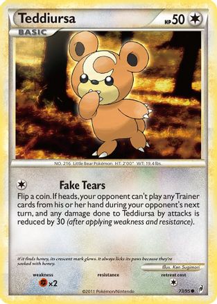 Call of Legends Teddiursa #73