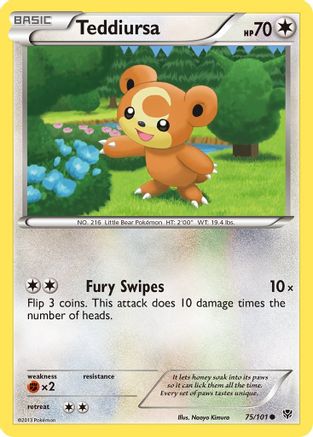 Plasma Blast Teddiursa #75