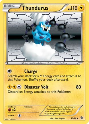 Emerging Powers Thundurus #35