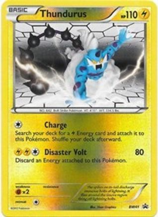 Black and White Promos Thundurus #BW41