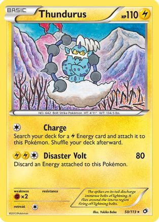 Legendary Treasures Thundurus #50