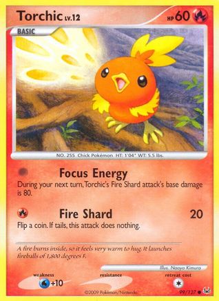 Platinum Torchic #99