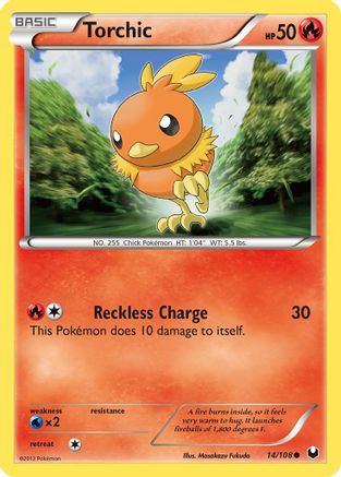 Dark Explorers Torchic (14) #14