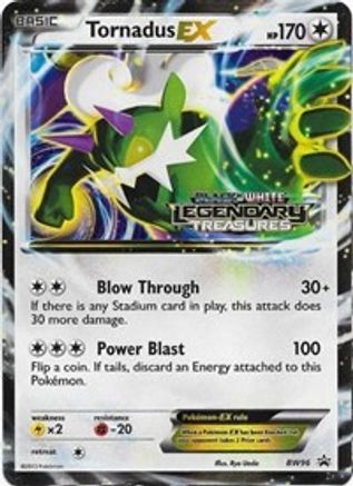 Black and White Promos Tornadus EX - BW96 (Prerelease) #BW96