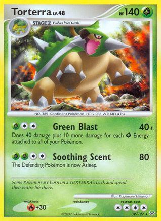 Platinum Torterra #39