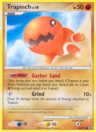 Rising Rivals Trapinch #84