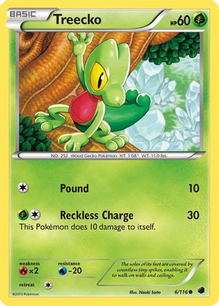 Plasma Freeze Treecko #6
