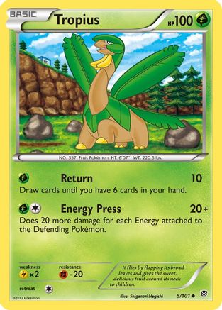 Plasma Blast Tropius #5
