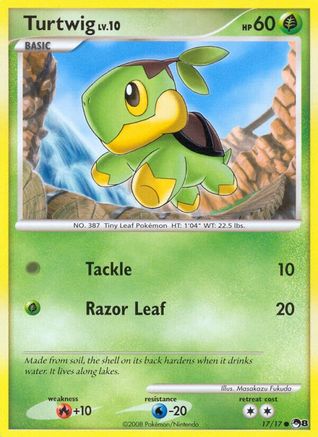 POP Series 8 Turtwig #017