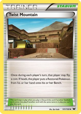 Dark Explorers Twist Mountain #101