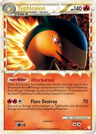 HeartGold SoulSilver Typhlosion (Prime) #110