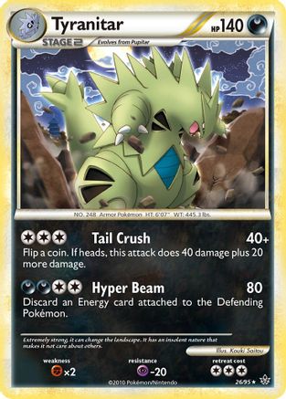 Unleashed Tyranitar #26