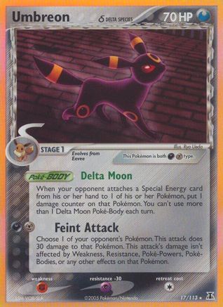 Delta Species Umbreon (Delta Species) #17