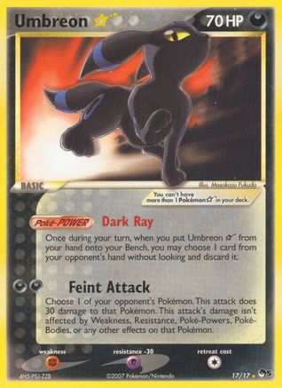 POP Series 5 Umbreon Star #017