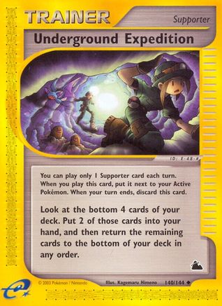 Skyridge Underground Expedition #140