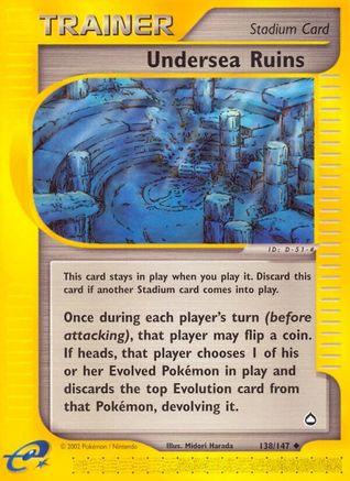 Aquapolis Undersea Ruins #138