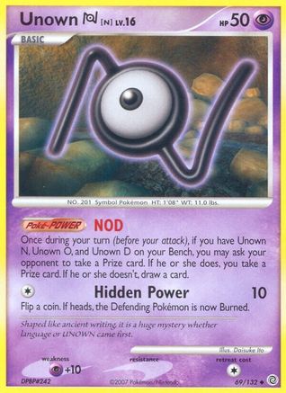 Secret Wonders Unown [N] #69