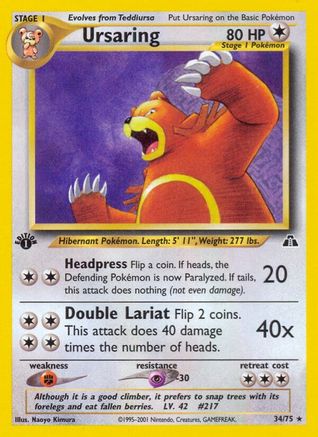 Neo Discovery Ursaring (34) #34