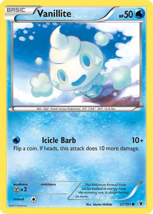 Noble Victories Vanillite #27