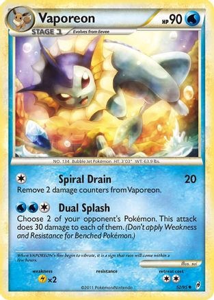 Call of Legends Vaporeon #52
