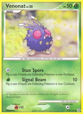 Secret Wonders Venonat #116