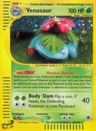 Venusaur (30) - Expedition - Pokemon