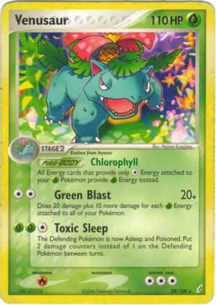 Crystal Guardians Venusaur #28