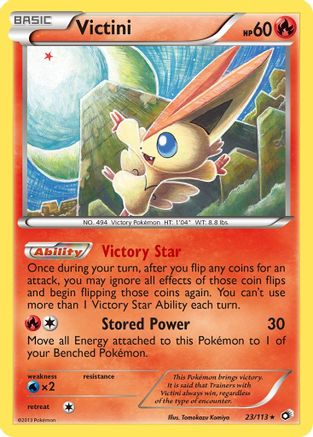 Legendary Treasures Victini #23