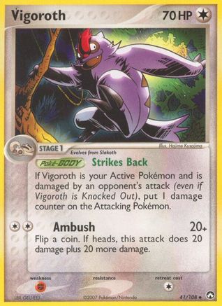 Power Keepers Vigoroth #41
