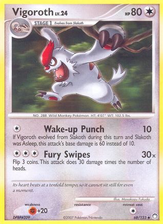 Mysterious Treasures Vigoroth #68