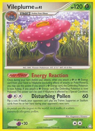 Legends Awakened Vileplume #45